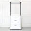 3 placards-penderie - Bois et métal, structure en métal thermolaqué, rangement profond, chaleur et eau, grand compartiment de rangement pour garde-robe Stain Scratch E0 Grade, à endommager