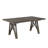 Cipolla Wood Finish 72"-90" Extendable Dining Table-630342281