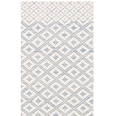Marbella Handloomed Wool And Cotton Geometric Rug