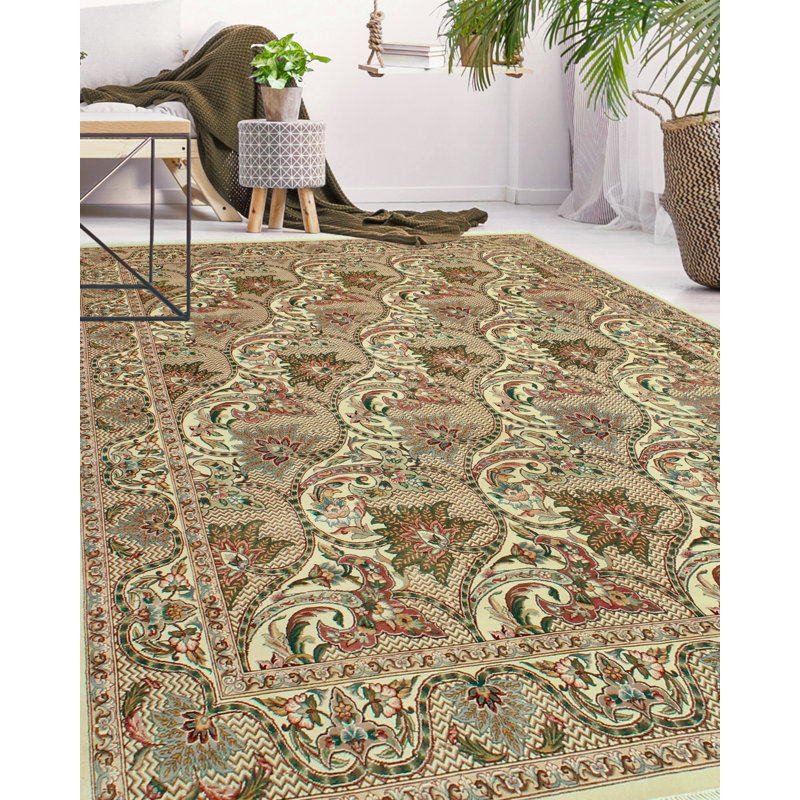 Pak-Persian Charlene Ivory Rug