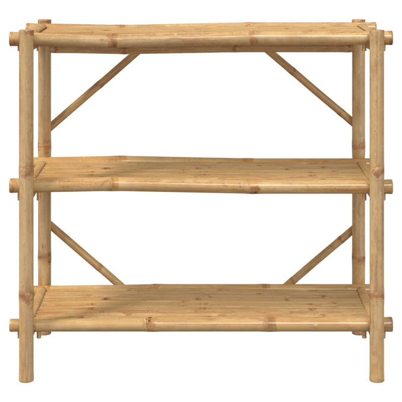 Dakota Fields 3-Layer Shelf 39.4"X15.7"X35.4" Bamboo