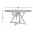 Persimmon Solid Wood Pedestal Dining Table-1810536076-1762488861