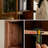 Classic black walnut bookcase