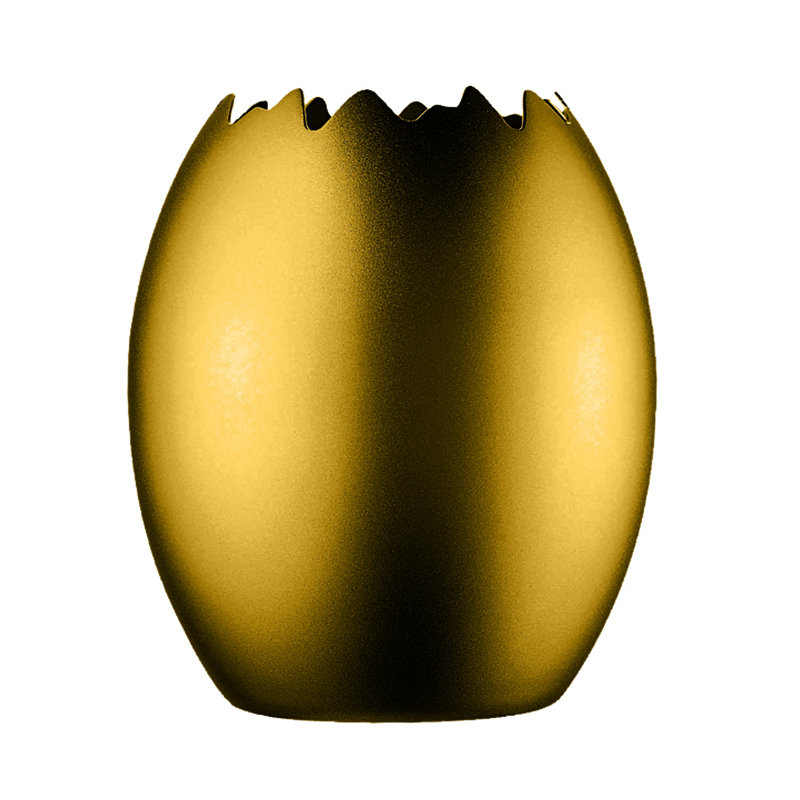 Tendence Stainless Steel Ice Bucket, Ice Gold