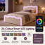 3FT Single Ottoman Bed Frame with Hydraulic Storage & LED Lights-135052628