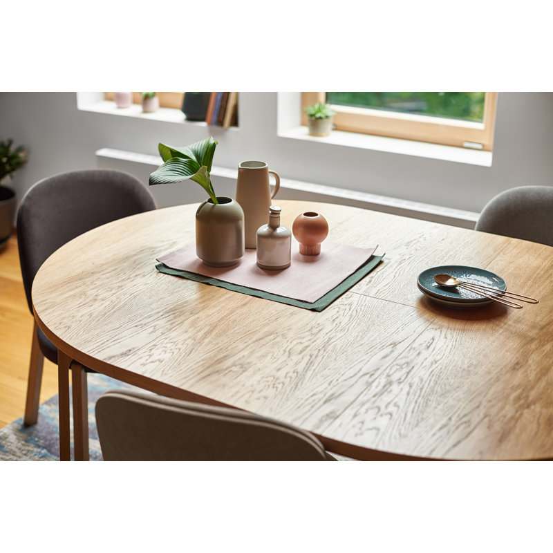 Malone Round 155Cm L Dining Table, 76cm H x 155cm L x 155cm W