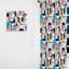 Rideau en velours moderne Urban Geometric I - obscurcissant - 1 panneau-2088211249