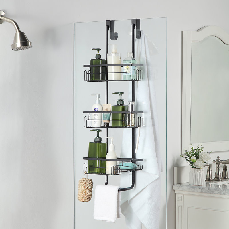 Serviteur de douche suspendu Classic, Noir