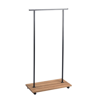 Haderslev 80 cm Rolling Clothes Rack