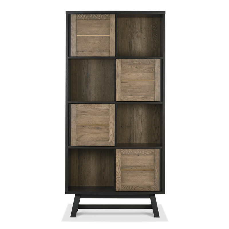 Roscommon Display Cabinet, Weathered Oak & Peppercorn