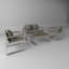 Canapé double en aluminium tissé en aluminium-60711988