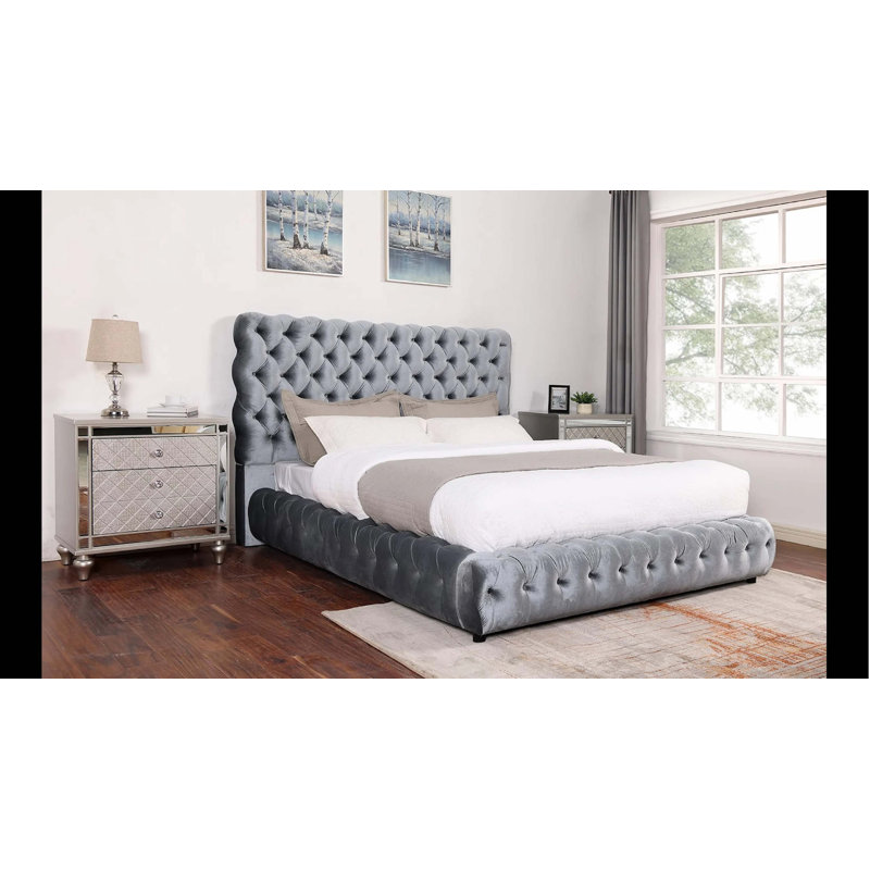 Mobilier de chambre à coucher 1Pc, Noir, noir, noir, noir, Très grand lit