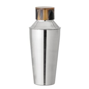 True Contour Cocktail Shaker, 18 oz Stainless Steel Cobbler Shaker With Cap  And Strainer - Drink Shakers for Cocktails and Liquor