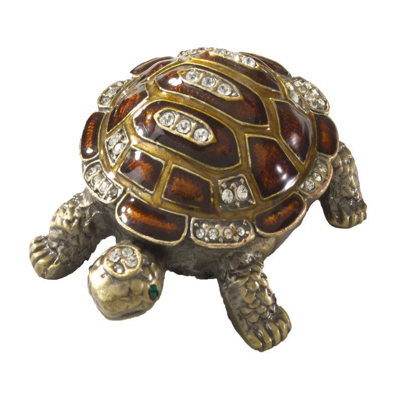 Boîte décorative tortue