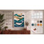 Whale Through the Waves Modern - Wrapped Canvas-1551529559-1551529556