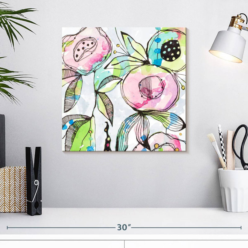 Blooming Summer, 16" H x 16" W