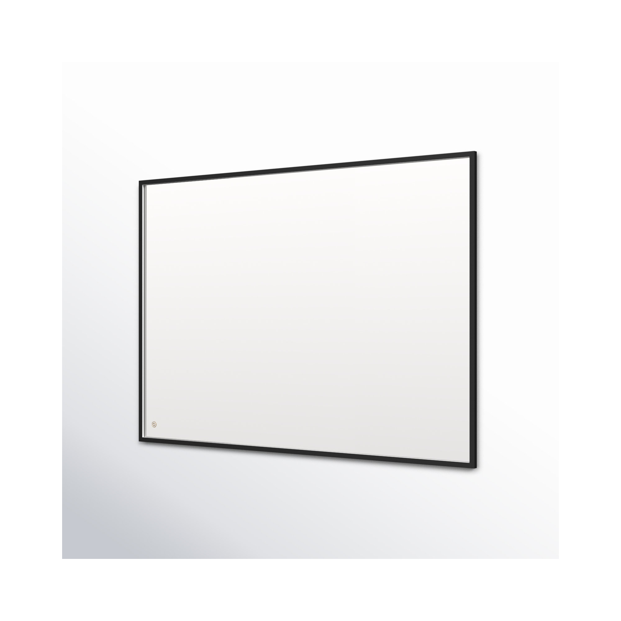 Piche Aluminum Mirror, 42" x 60", Black