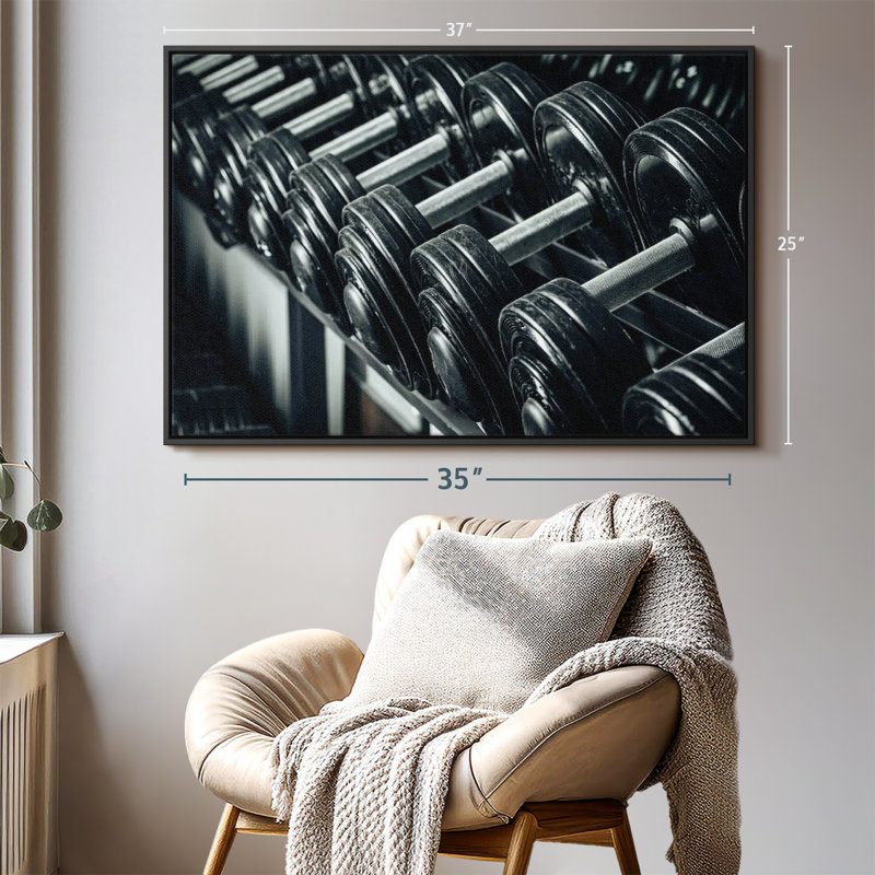 «Workout Loop Wall Art», H 25 po x l 37 po
