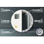 Huldar Glass Flat Wall Mirror