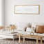 «White Abstract Elegant Minimalist», reproduction sur toile-98042450-111176196