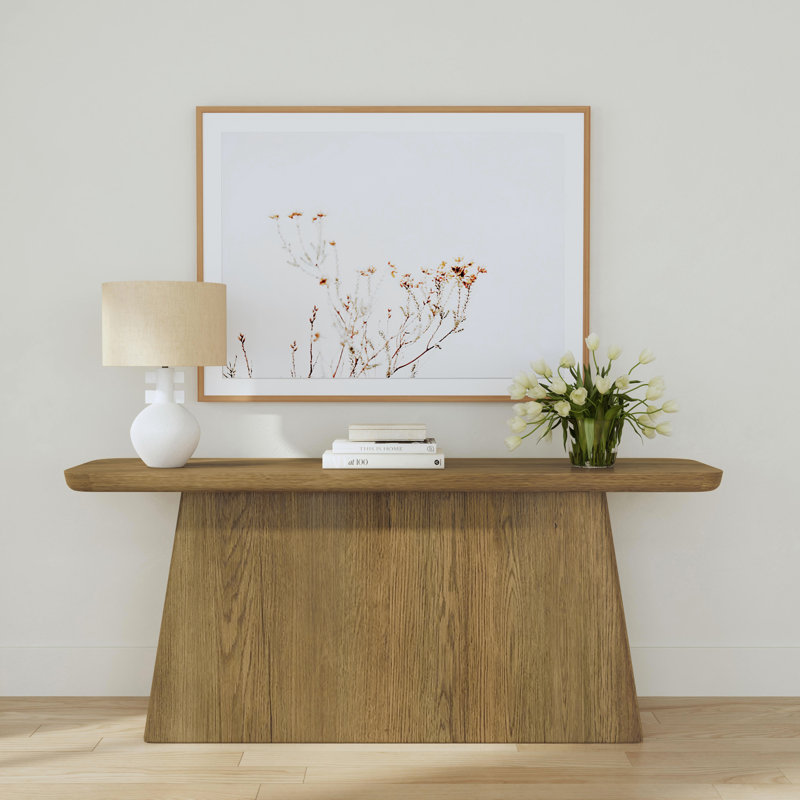 72'' W Console Table, Natural