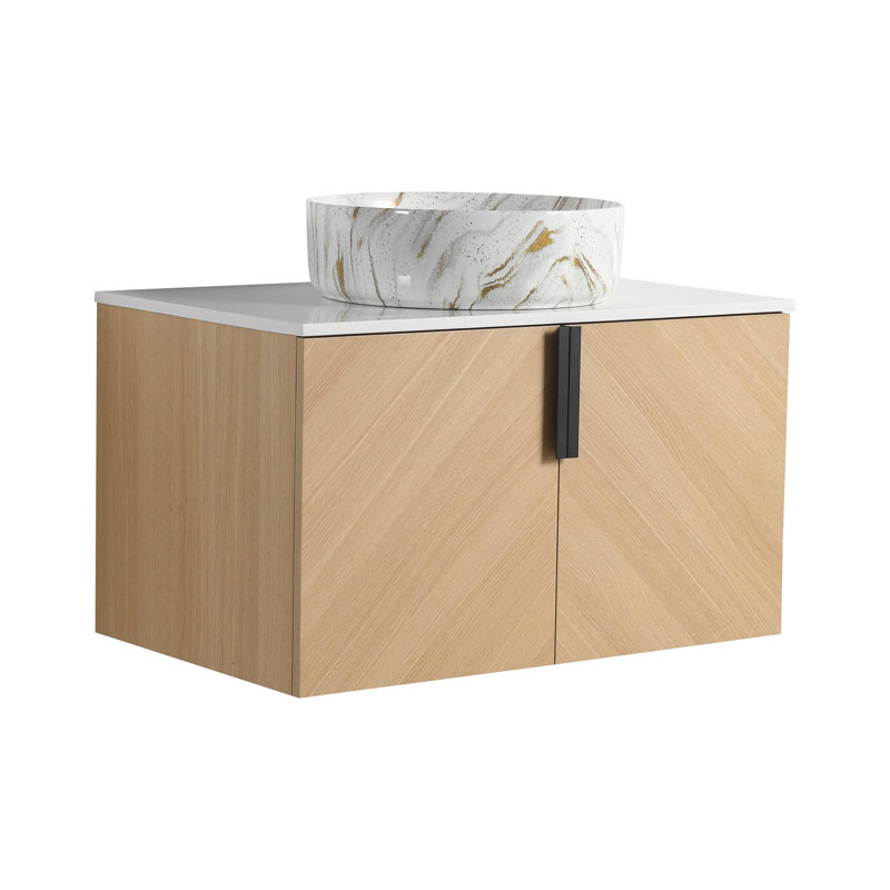 Meuble-lavabo de 30 po avec lavabo en céramique