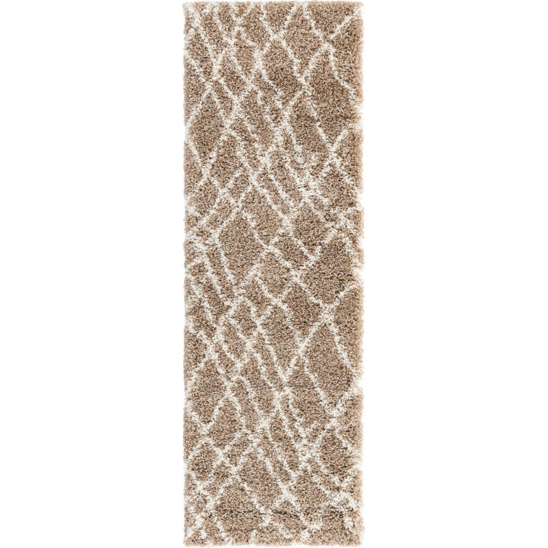 Geometric Indoor Rug, Runner 2' x 6'7"