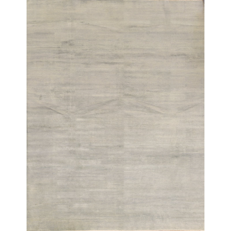 Handmade Cotton and Wool Area Rug