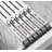 36" Blueprint Aluminum Hanging Clamps-13995968
