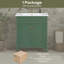 Meuble-lavabo de 30 po avec lavabo en céramique, porte à fermeture douce et tablettes réglables-782714436-782714437