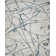 Machine Washable Archie Blue/Beige Rug