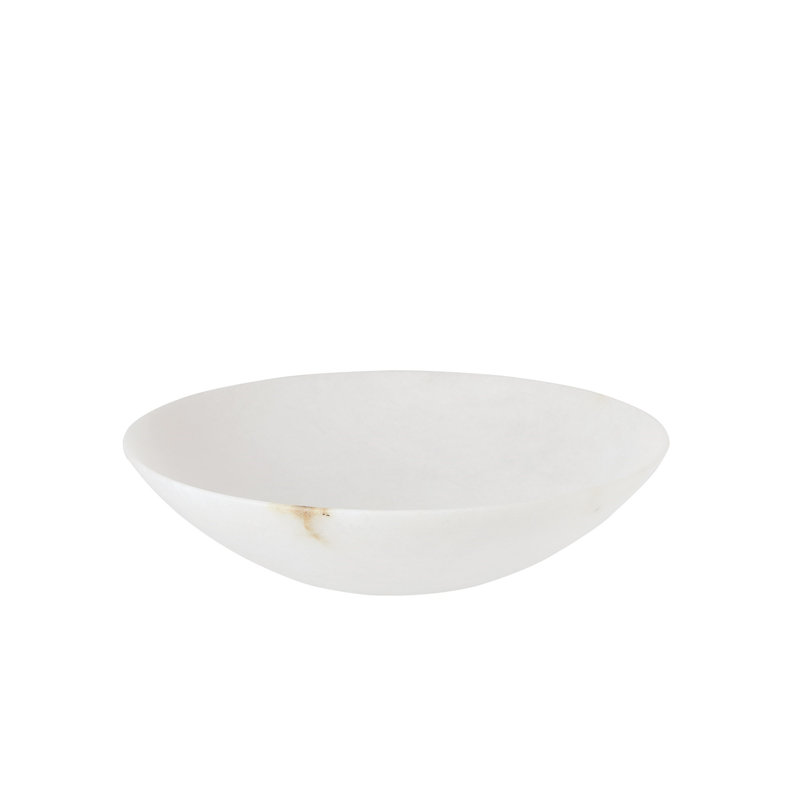 Handmade Alabaster Decorative Bowl