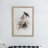 S/2 Bird Framed Print, 19.5x27.5"