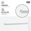Houston 56-60" W x 76" H Sliding Frameless Shower Door with 3/8" Clear Glass-77317526