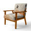 Upholstered Accent Chair-1431361829