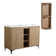 Modern Bathroom Storage & Vanity Combo – Sleek Design, Maximum Functionality