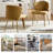 Euclid 29"H Modern Velvet Accent Chair with Tufted Back-857733027