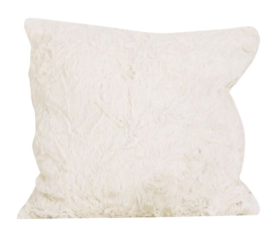  Rabbit Faux Fur Throw Pillow