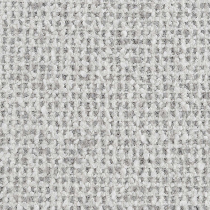 Chaise d'appoint, tweed gris