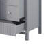 Meuble-lavabo de 60 po avec lavabo en céramique et espace de rangement polyvalent-1076283385