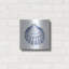 Art mural en métal «Shells 3 Blue And White» par Kathleen Parr-106416832
