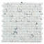 Eterna 1" x 1" Glass Mosaic Wall & Floor Tile