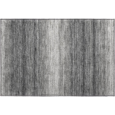Premium Machine Washable Birchview AMF1033 Striped Rug
