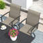 Ensemble de salle à manger de patio Middleton avec table de salle à manger rectangulaire et 6 chaises pivotantes PVC-coated polyester-1325192215