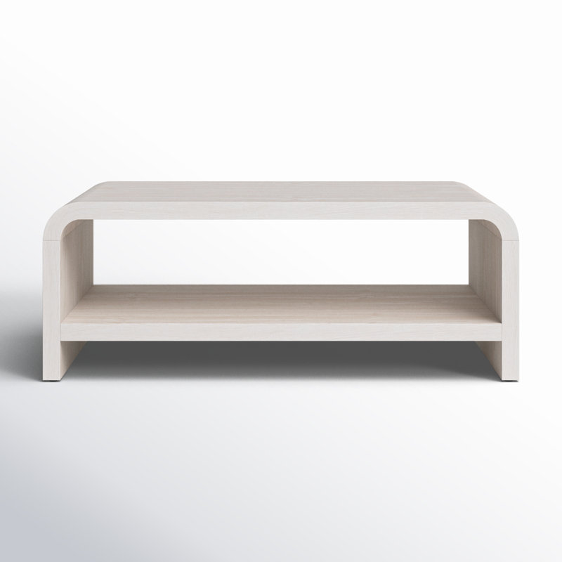 Solid Wood Coffee Table with Storage