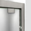 DreamLine Encore P 32 po x l 54 po x H 78 3/4 po Porte de douche semi-encadrée en noir mat avec base de douche blanche à drain central-132254062-29346424-29346425