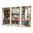 Toile avec cadre flottant or
