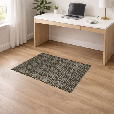 Tapis de bureau léger Aubry