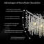 Lustre moderne en cristal K9-1878461925-1878461926-1849537295