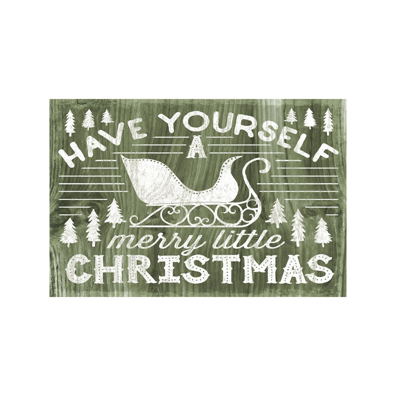 Rustic Holiday II by Laura Marshall - Wrapped Canvas Print, 101.6 cm H x 66.04 cm W x 1.91 cm D